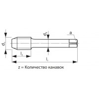 Метчик ручной HSS-G